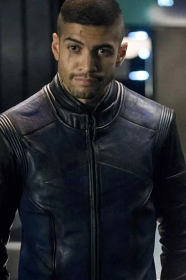 Rene Ramirez Arrow Rick Gonzalez Wild Dog Black Leather Jacket