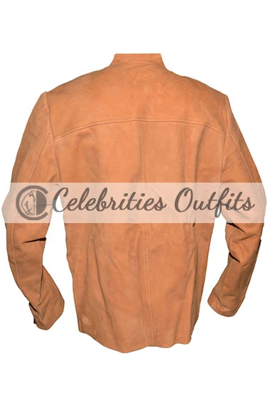 Stephen Amell Arrow TV Show Oliver Queen Brown Suede Jacket arrow-stephen-amell-brown-seude-jacket