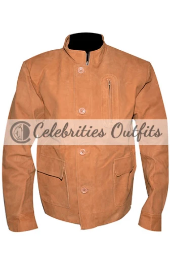 Stephen Amell Arrow TV Show Oliver Queen Brown Suede Jacket arrow-stephen-amell-brown-seude-jacket