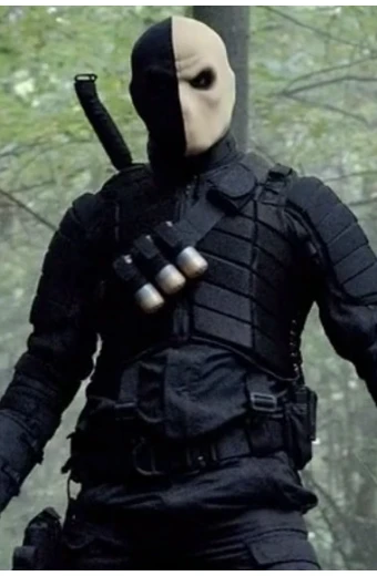 Jeffrey Robinson Arrow TV Show Billy Wintergreen Bishop Jacket billy-wintergreen-deathstroke-arrow-jacket