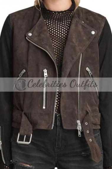Black Canary Katie Cassidy Arrow Laurel Lance Siren Jacket