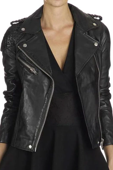 Laurel Lance Siren Arrow Katie Cassidy Black Canary Jacket