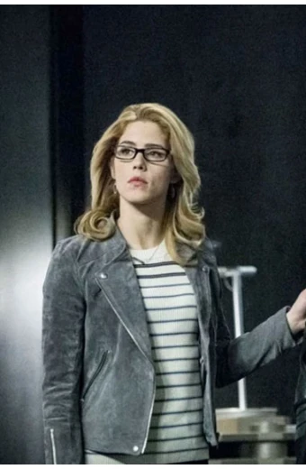 Felicity Smoak Emily Bett Rickards Arrow Overwatch Jacket arrow-felicity-smoak-emily-bett-rickards-jacket