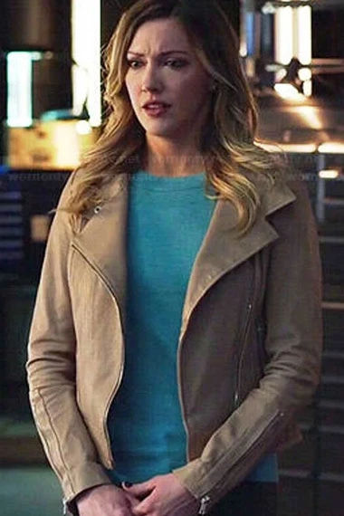 Laurel Lance Arrow Siren Black Canary Katie Cassidy Jacket