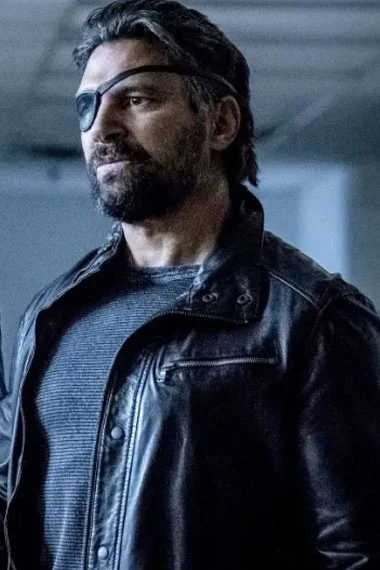 Manu Bennett Deathstroke Arrow TV Show Slade Wilson Jacket