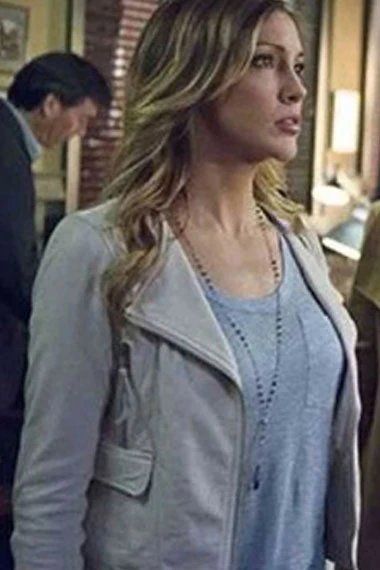 Siren Arrow Laurel Lance Katie Cassidy Black Canary Jacket