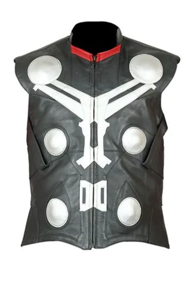 Thor Avengers Age of Ultron Chris Hemsworth Black Cosplay Vest