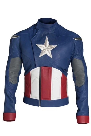 Avengers Endgame Steve Rogers Captain America Cosplay Jacket