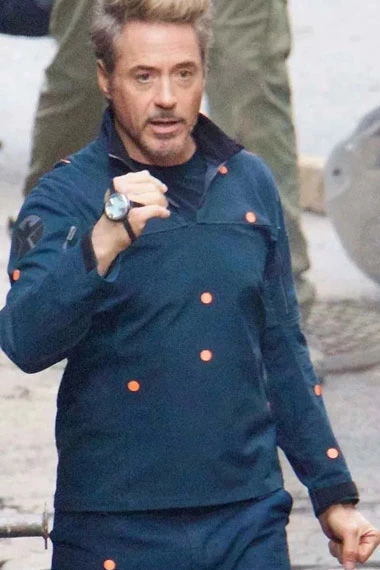 Robert Downey Jr Tony Stark Avengers Endgame Iron-Man Jacket