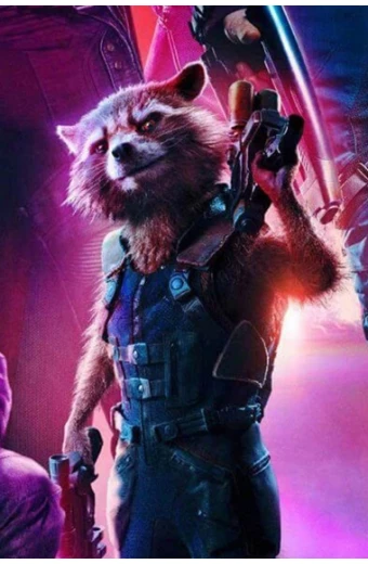 Avengers Infinity War Rocket Raccoon Tactical Cosplay Vest rocket-raccoon-avengers-infinity-war-vest