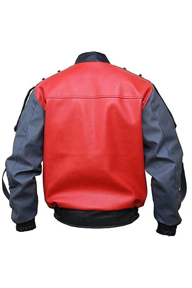 Back To The Future Marty McFly Michael J Fox Cosplay Jacket marty-mcfly-back-the-future-jacket