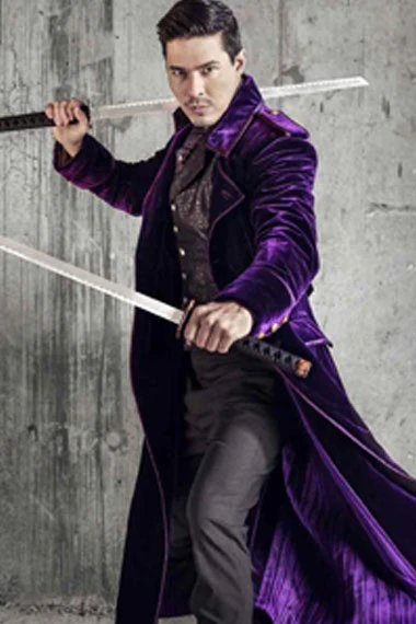 Into the Badlands Lewis Tan Gaius Chau Cosplay Trench Coat