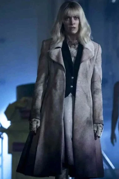 Alice Batwoman Rachel Skarsten Beth Kane Grey Long Trench Coat