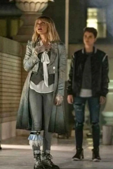 Rachel Skarsten Beth Kane Alice Batwoman Grey Cotton Coat