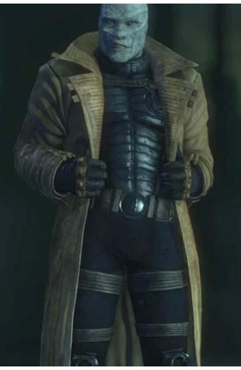 Batman Arkham City Hush Tommy Elliot Beige Trench Leather Coat hush-villian-batman-arkham-knight-coat