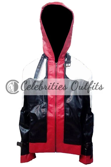 Red Hood Batman Arkham Knight Jason Todd Cosplay Hooded Jacket