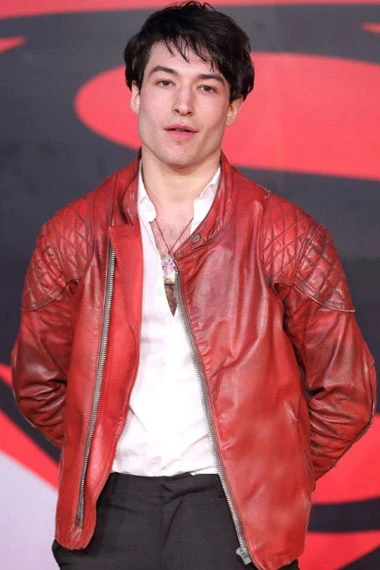 Superman V Batman Dawn of Justice Ezra Miller The Flash Jacket