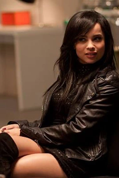Zoe Kravitz Selina Kyle Batman Catwoman Black Leather Jacket
