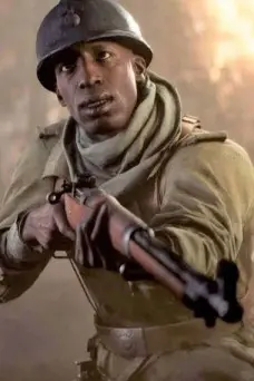 Battlefield 5 Deme Cisse Cosplay Video Game Trench Jacket