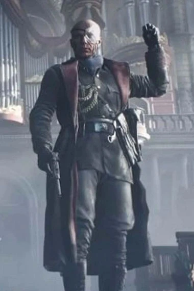Wilhelm Franke Battlefield 5 Gaming Black Cosplay Trench Coat