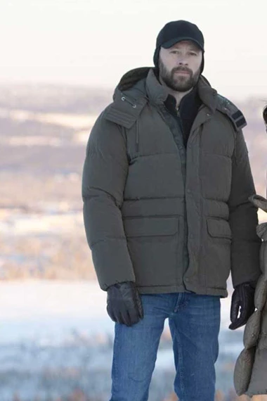 Ulf Stenberg Peter Andersson Beartown Puffer Hooded Jacket