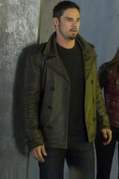 Beauty And The Beast Jay Ryan Bobby Black Trench Blazer