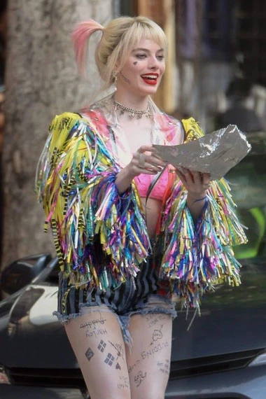 Harley Quinn Birds Of Prey Margot Robbie Fringe Wings Jacket