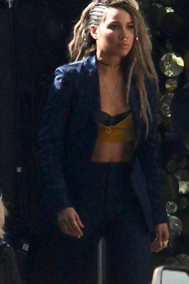 Jurnee Smollett Birds of Prey Dinah Lance Black Canary Coat