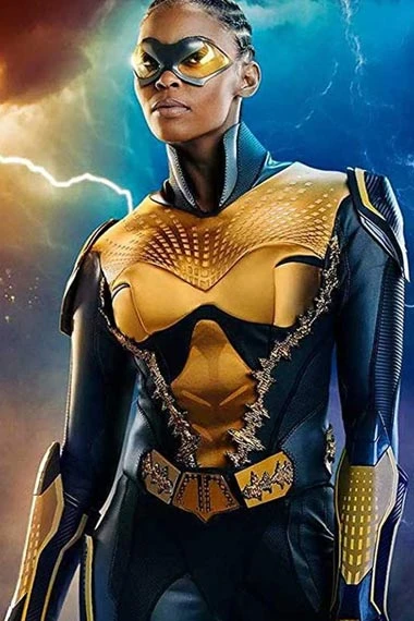 Nafessa Williams Thunder Black Lightning Anissa Pierce Jacket