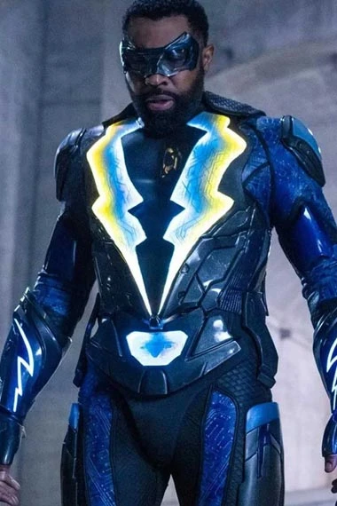 Cress Williams Jefferson Pierce Black Lightning Cosplay Jacket