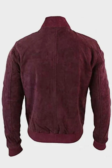 Yahya Abdul-Mateen Black Mirror Karl Maroon Bomber Jacket black-mirror-yahya-bomber-jacket