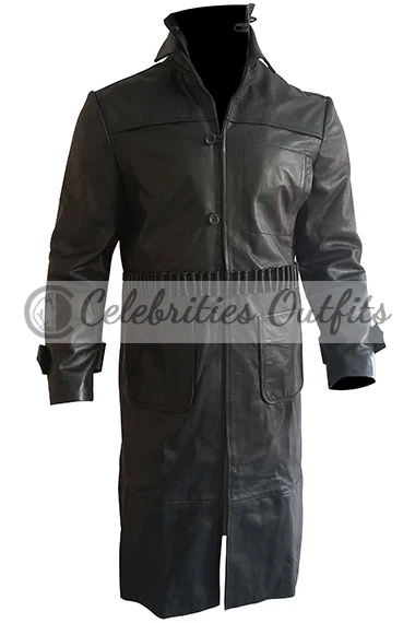 Roy Batty Rutger Hauer Blade Runner 1982 Black Trench Coat