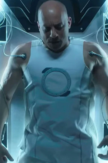 Bloodshot Vin Diesel Ray Garrison White Cosplay Cotton Vest