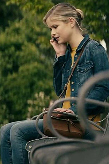 The Boys TV Show Erin Moriarty Annie January Blue Denim Jacket