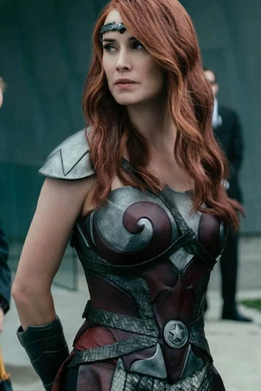 Queen Maeve The Boys Dominique McElligott Black Cosplay Corset