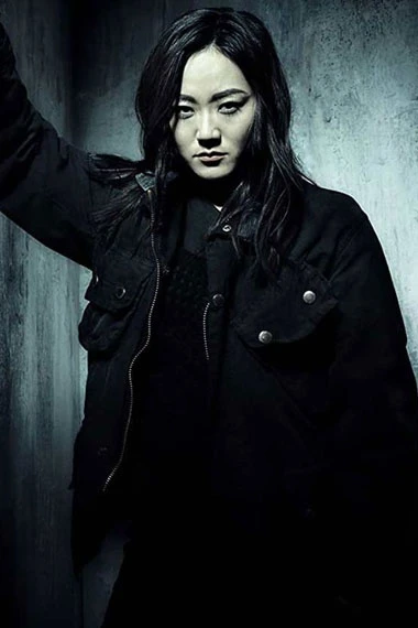 The Boys Kimiko Miyashiro Karen Fukuhara Black Cotton Jacket