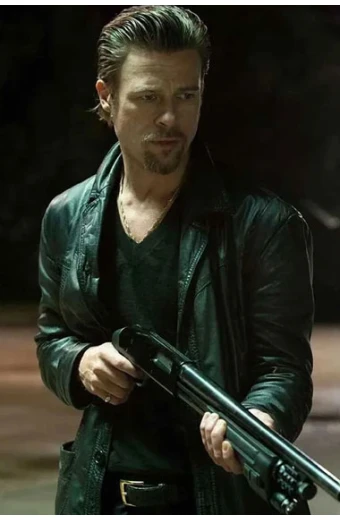Jackie Cogan Brad Pitt Killing Them Softly Real Leather Jacket killing-them-softly-jackie-cogan-jacket