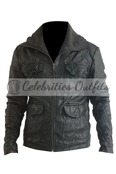 Breaking Bad Aaron Paul Jesse Pinkman Biker Leather Jacket