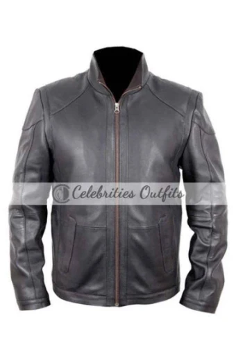 Frank Mosses Red Bruce Willis Bomber Black Leather Jacket bruce-willis-frank-mosses-red-jacket