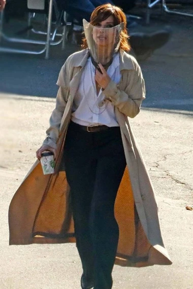 Maria Beetle Bullet Train Sandra Bullock Brown Trench Coat