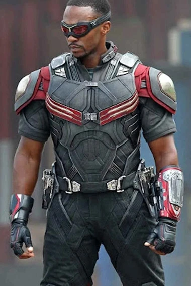 Anthony Mackie Captain America Civil War Sam Wilson Jacket
