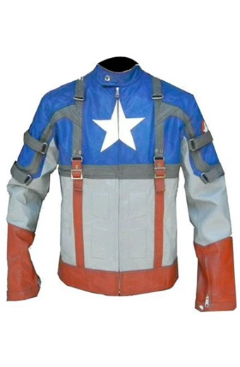 Captain America First Avenger Steve Rogers Chris Evans Jacket captain-america-first-avenger-jacket