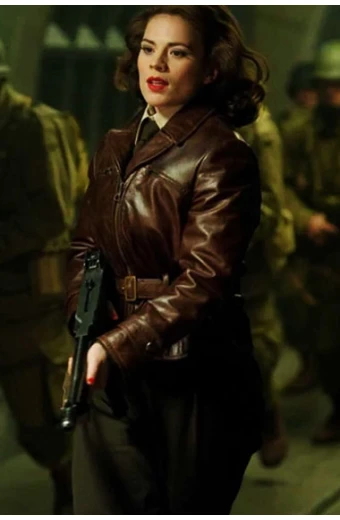 Hayley Atwell Peggy Carter Captain America First Avenger Jacket captain-america-hayley-atwell-jacket