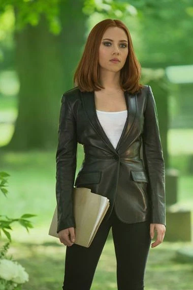Captain America The Winter Soldier Natasha Romanoff Blazer