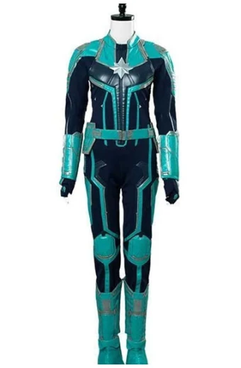 Captain Marvel Brie Larson Carol Danvers Green Cosplay Jacket brie-larson-captain-marvel-jacket