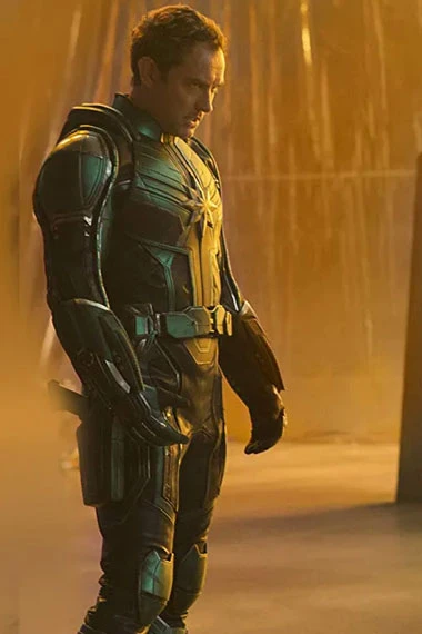 Yon-Rogg Captain Marvel Jude Law Starforce Cosplay Jacket