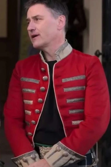 Thomas A Castle For Christmas Lee Ross Red Military Jacket