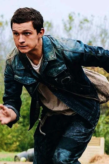 Todd Hewitt Chaos Walking Tom Holland Blue Denim Jacket