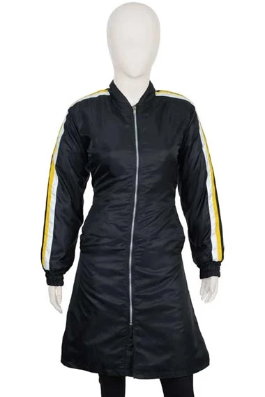 Kristen Stewart Sabina Wilson Charlies Angels Stripes Coat