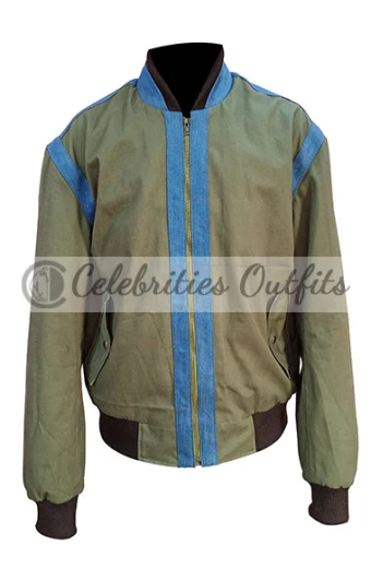Adam Ruzek Patrick Flueger Chicago PD Green Bomber Jacket chicago-p-d-patrick-john-flueger-jacket